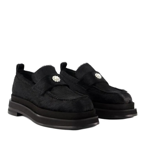 Simone Rocha Ballerine Heart Toe Loafers - Leather - Black Black (Image 2)