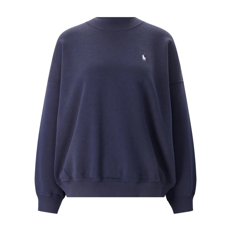 Polo Ralph Lauren Pullover Sweatshirt mit Print blau