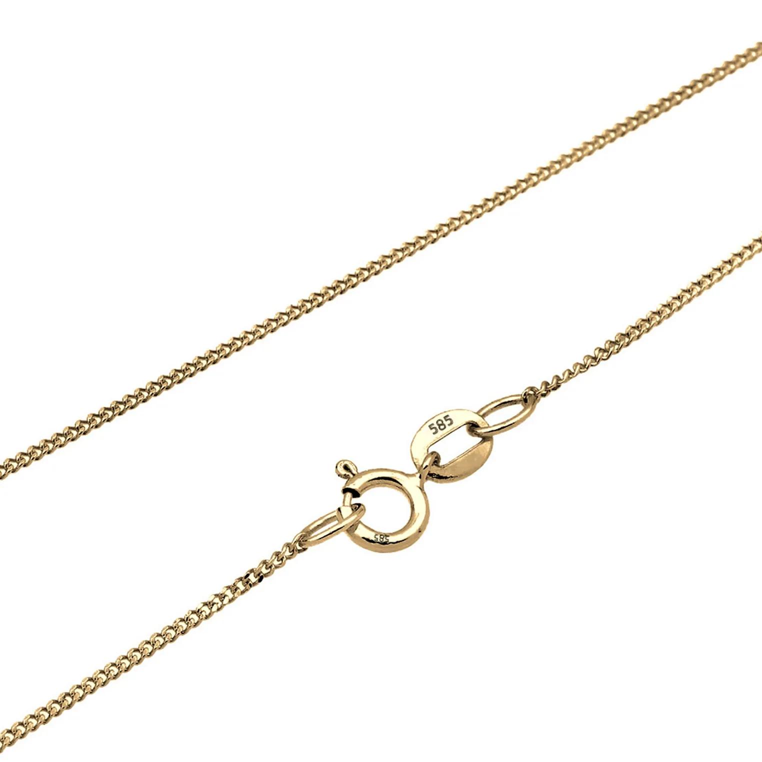 Thumbnail - Elli Halsketten - Halskette Kreuz Religion Glaube Symbol Topas 585 G - Gr. unisize - in Gold - für Damen