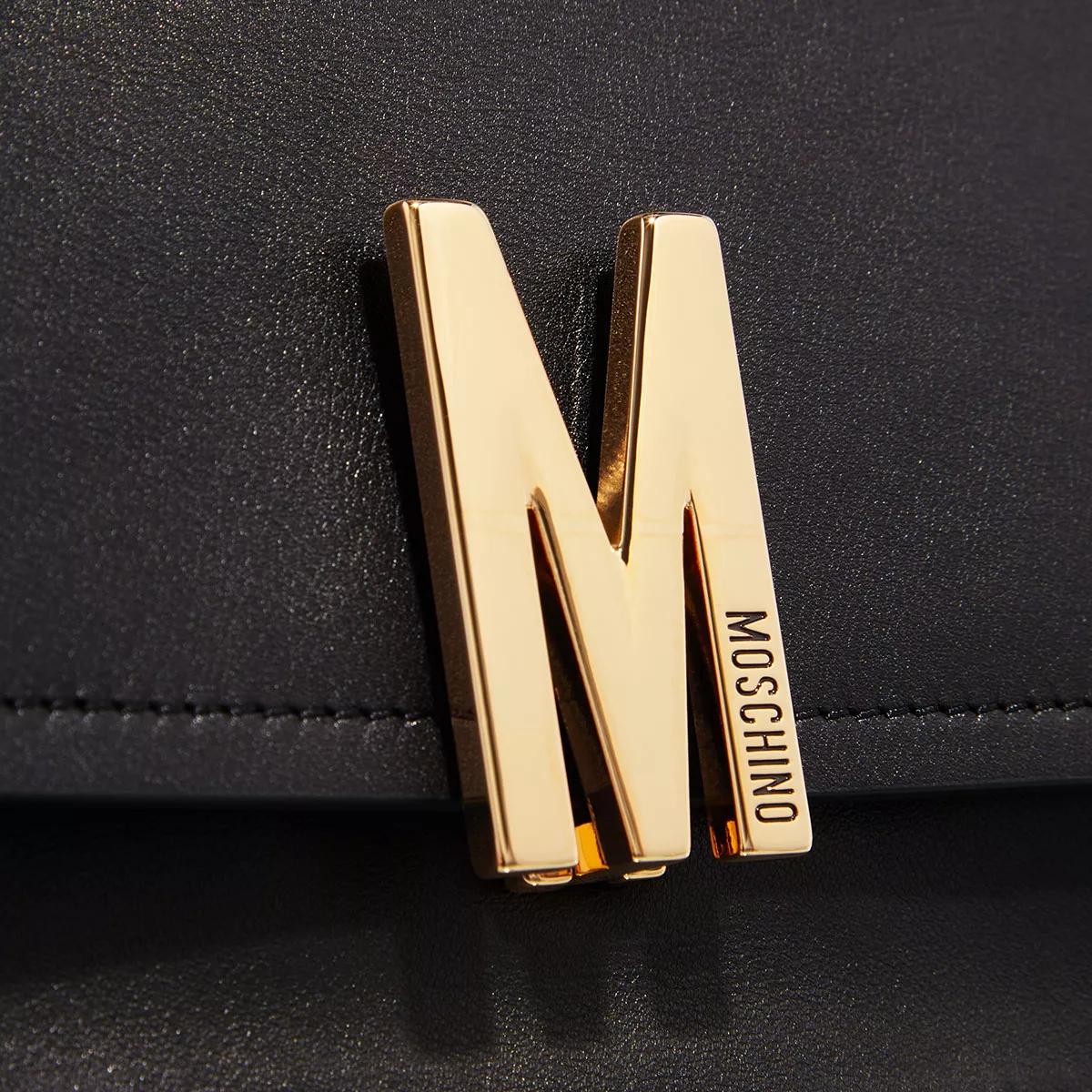 Moschino Crossbody bags "M" Group Shoulder Bag in zwart
