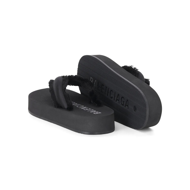 Balenciaga Schnürschuhe Sandale Jet Lag schwarz(Image 3)