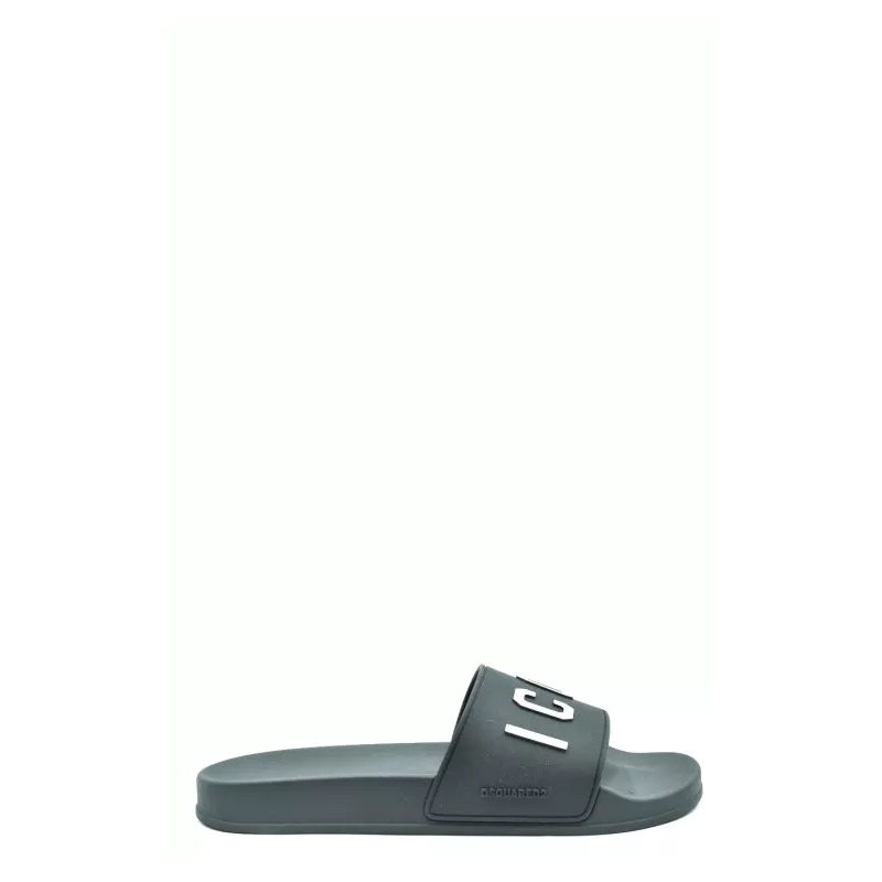 Dsquared2 Loafer Black Polyesster Sandals Black