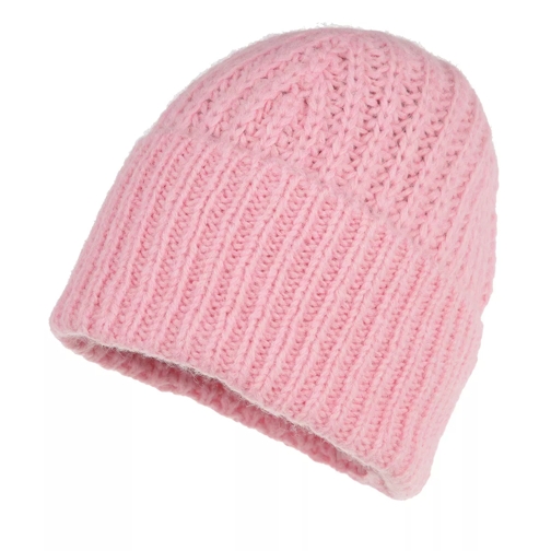 Closed Knitted Hat Candy Pink Wool Hat