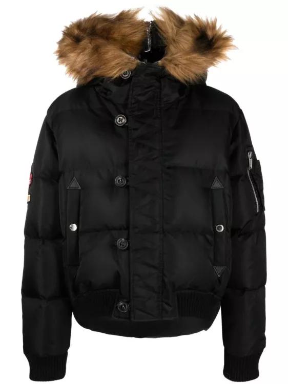 Dsquared2 - Puffer Jacket - Größe 48 - black