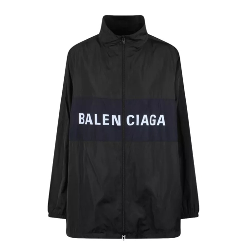 Balenciaga Zip-Up Jacket Black 