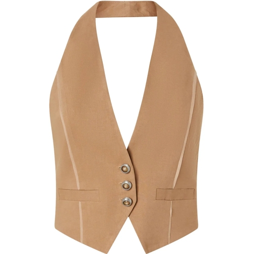 Pinko Veste de transition Jackets Marronetordo mehrfarbig