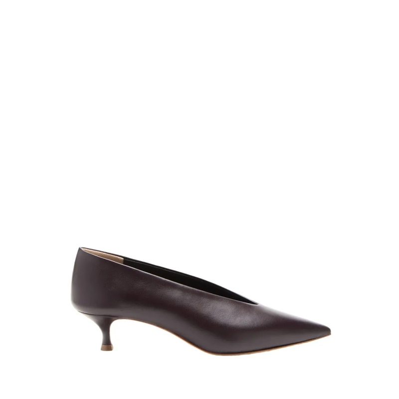 Le Monde Beryl Pumps Pointed-Toe Dark Purple Pumps Purple