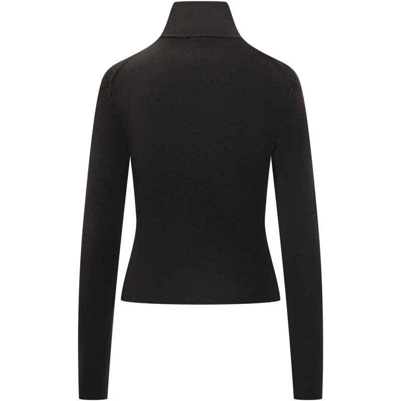 Courrèges  Maglia nera Courreges a collo alto schwarz(Image 2)