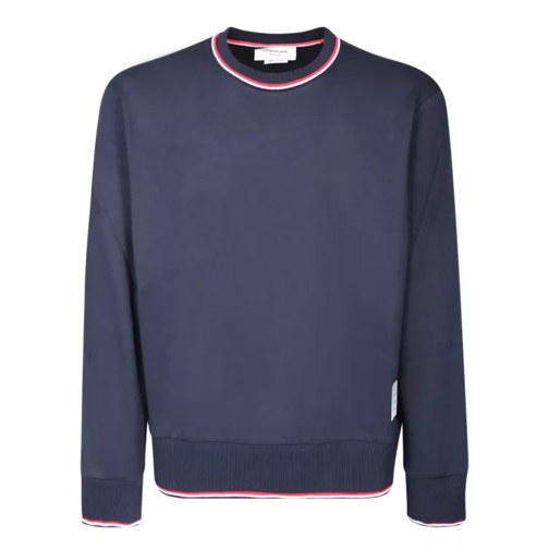 Thom Browne Roundneck Sweater Blue 