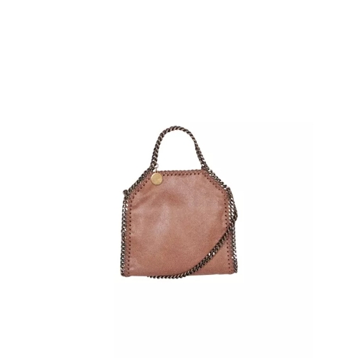 Stella McCartney Pecan-Toned Bag With Antique Gold Chain Detailing Brown Rymlig shoppingväska