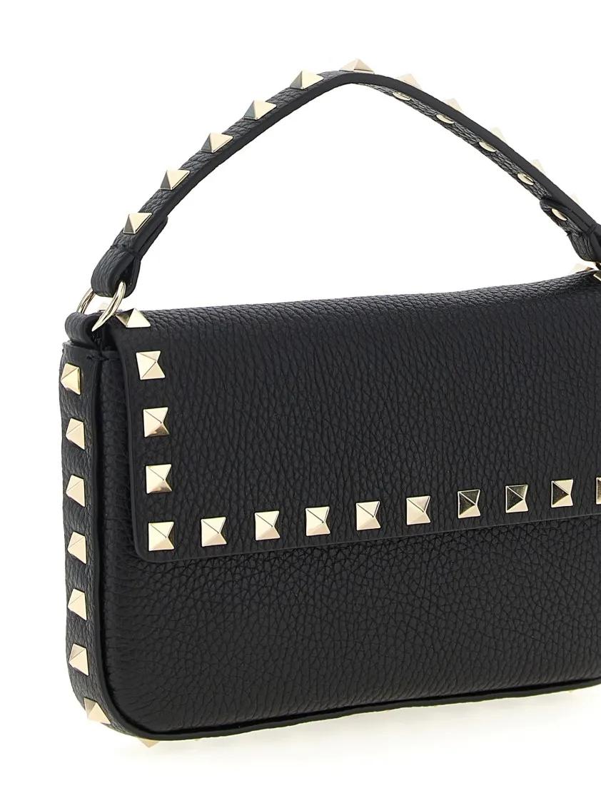 Valentino Garavani Hobo bags 'Rockstud' Mini Handbag in zwart