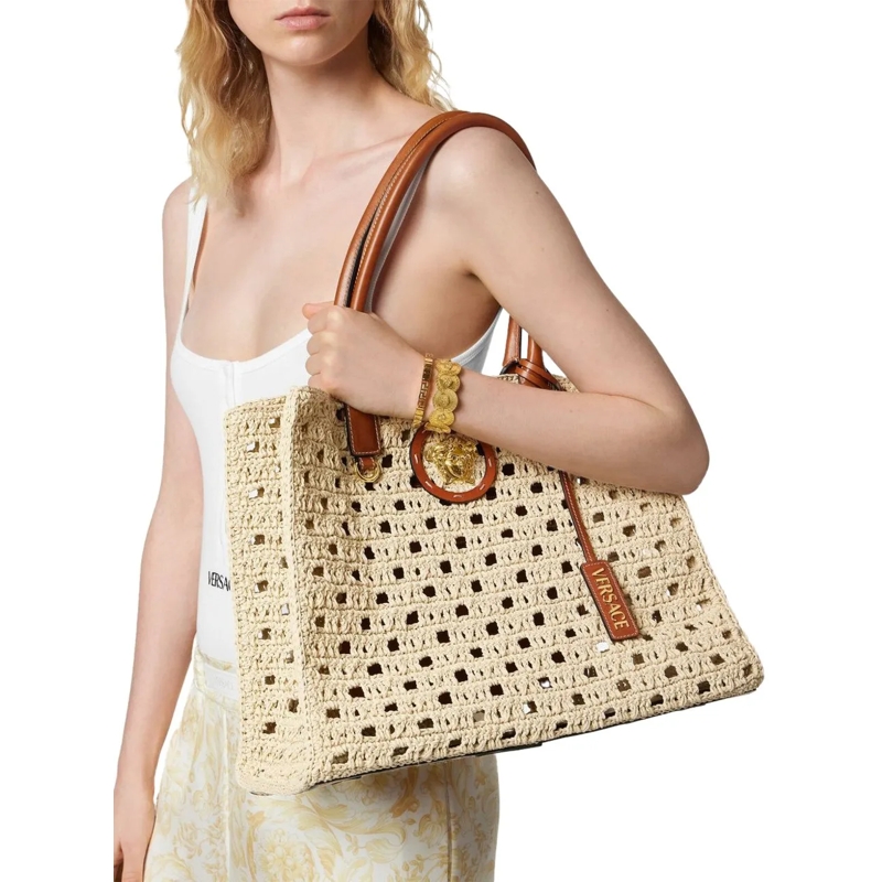 Versace Shopper Bags Beige beige(Image 2)