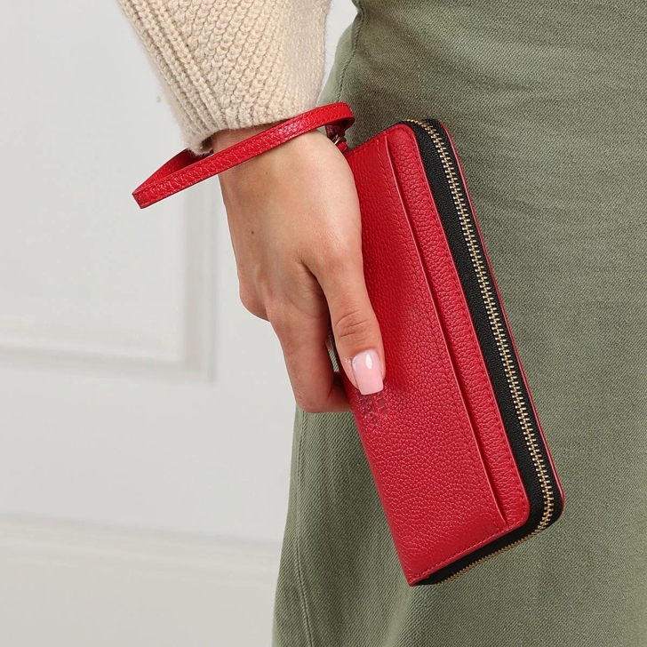 Red marc jacobs wallet new arrivals