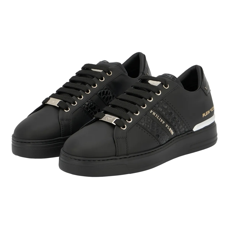 Philipp Plein Low-Top-Sneaker Lo-Top Turnschuhe schwarz