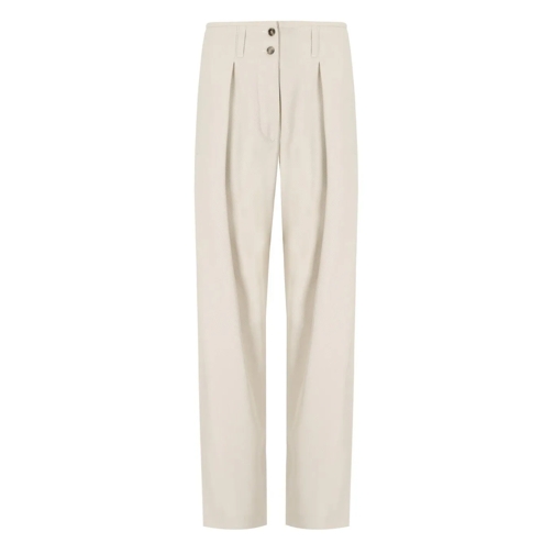 WEEKEND Max Mara Hosen MAX MARA WEEKEND DINGEY ECRU HOSE weiß