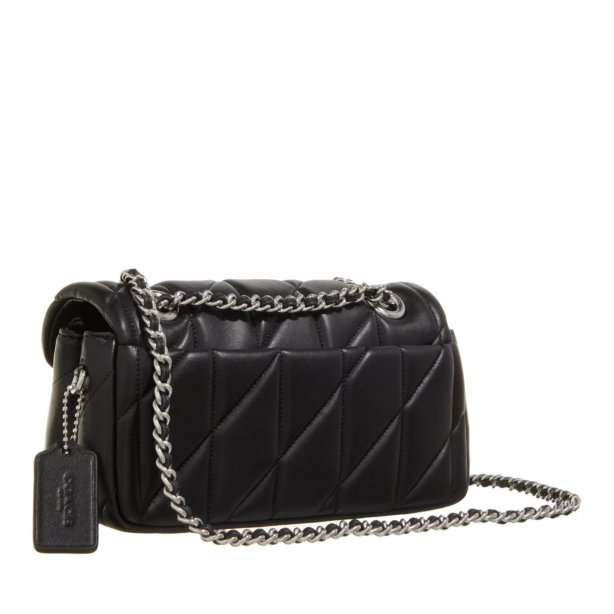 Coach Crossbody bags Qlt Lth Tabby Sb 20;Lh Blk in zwart