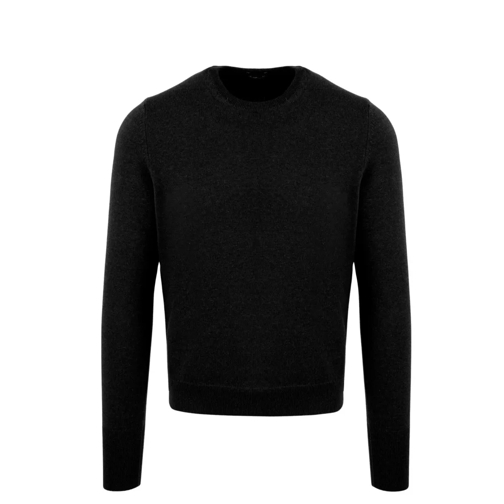 Drumohr Pull Crewneck Cashmere Sweater Black