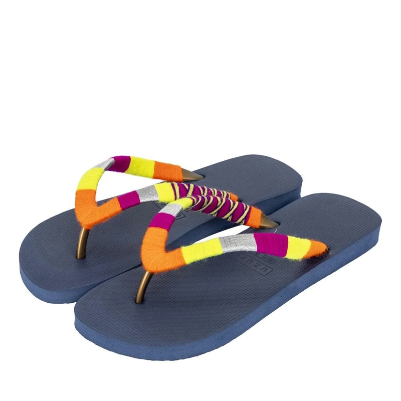 UZURII Flip Flops flip flop Indiana Bronze marineblau(Image 2)