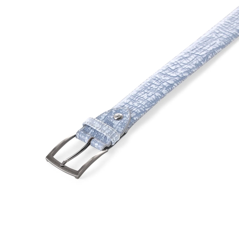 Van Bommel Gürtel Gürtel aus Leder blau(Image 2)