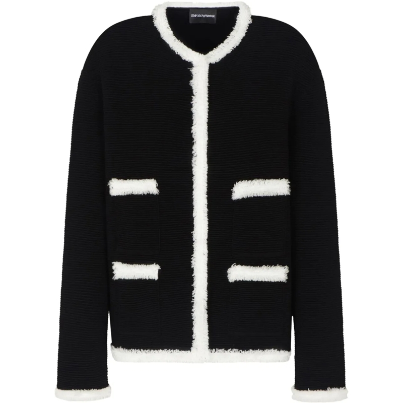 Emporio Armani Übergangsjacke Jackets Black schwarz