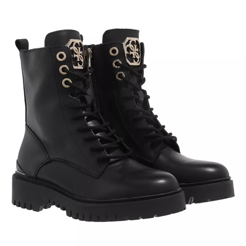 Guess Olone Lace-Up Boots Black Schnürstiefel
