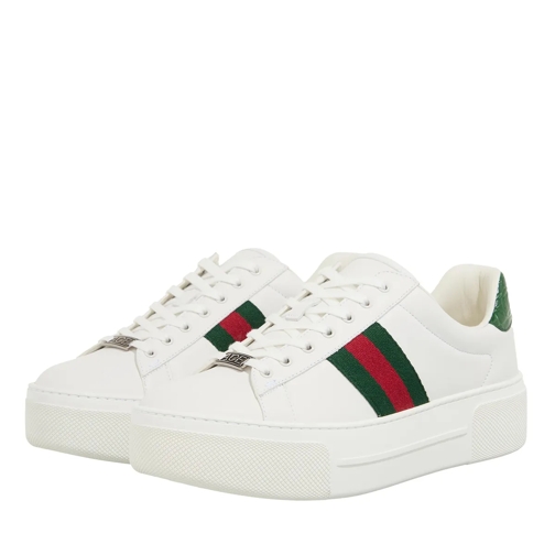 Gucci Low-Top Sneaker Women's Ace Sneaker White / Green / Red