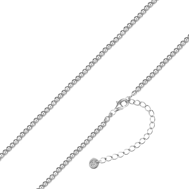 Glanzstücke München Mittellange Halskette Sterling Silber Halskette silber(Image 3)