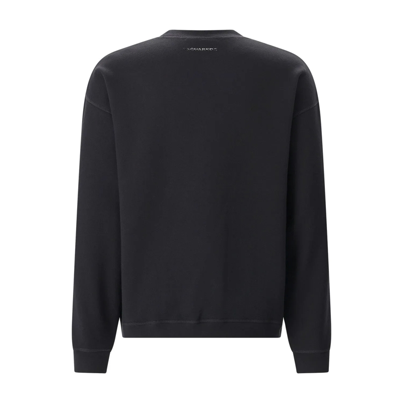 Dsquared2  Sweatshirt aus Baumwolle schwarz(Image 2)