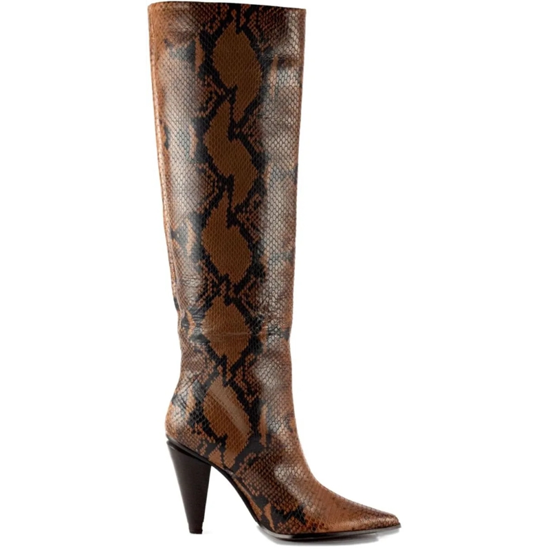 Roberto Festa Stiefel Boots Coffe braun