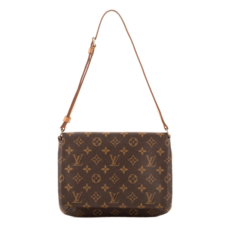 Louis Vuitton Schultertasche Musette Tango braun