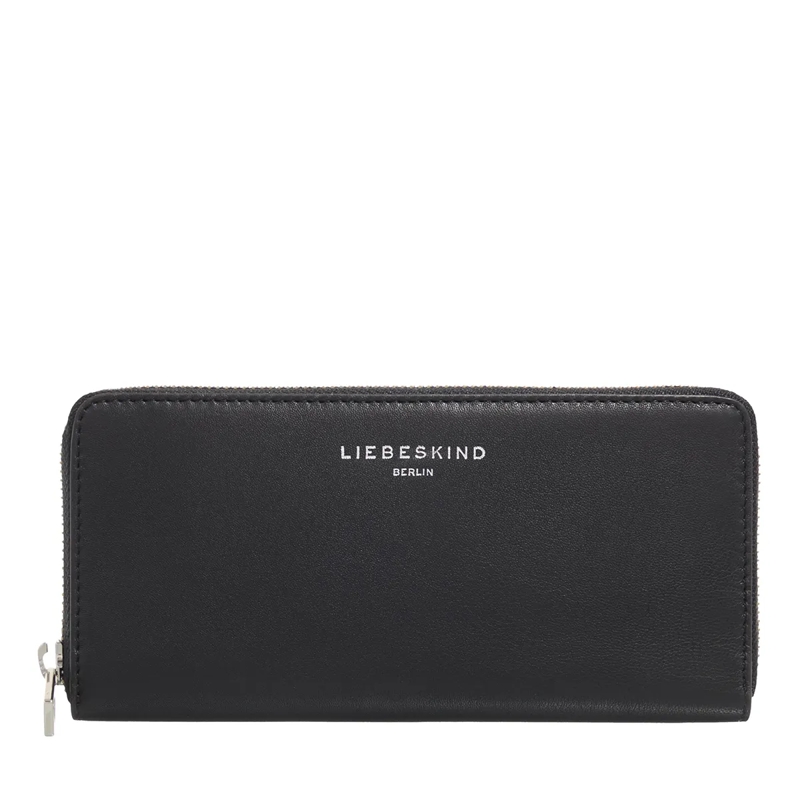 Liebeskind Berlin Portemonnaie mit Zip-Around-Reißverschluss Gigi Wallet Black