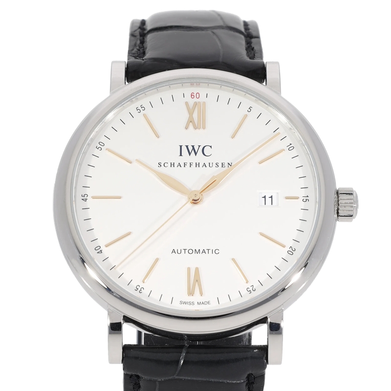 IWC Automatikuhr Portofino Weiß
