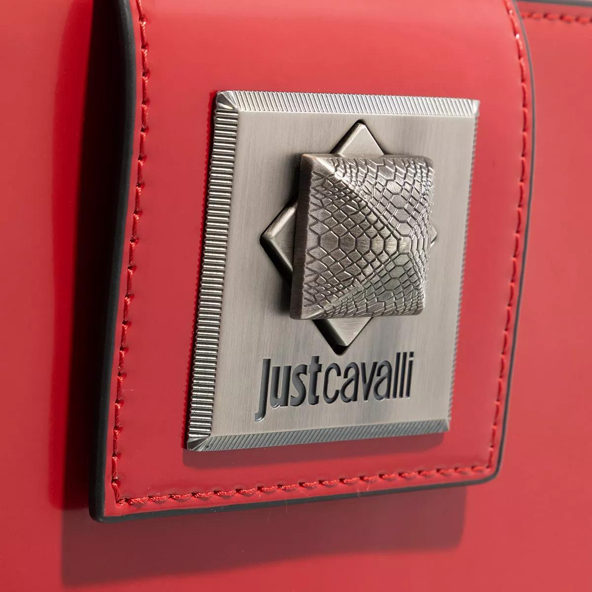 Just Cavalli Crossbody bags Rang D Metal Studs Sketch 2 Bags in rood