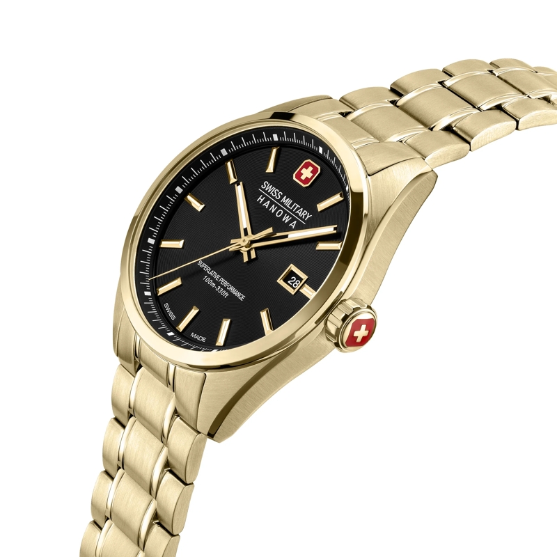 Swiss Military Hanowa Quarzuhr Quarzuhr Pioneer gold(Image 2)