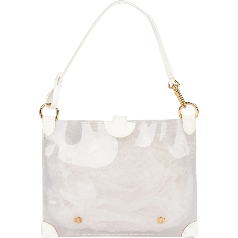 Louis Vuitton Tote Louis Vuitton Epi Vinyl Lagoon Bay Pochette Access weiß