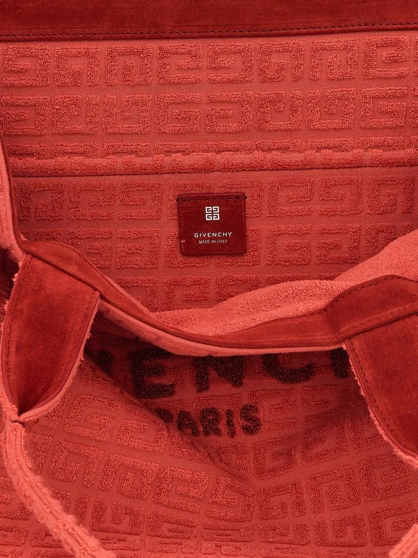 Givenchy Shoppers & Totes Plage Medium Capsule 'G-Tote' Shopping Bag in rood