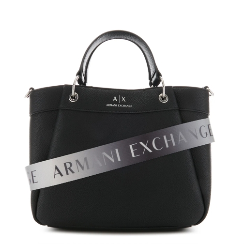 Armani Exchange Armani Exchange damen Handtasche Schwarz 942911-CC Schwarz Rymlig shoppingväska