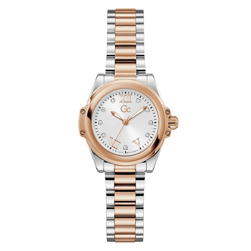 GC Quarzuhr Quarz-Analoguhr Gc Bolt Lady Mini rose