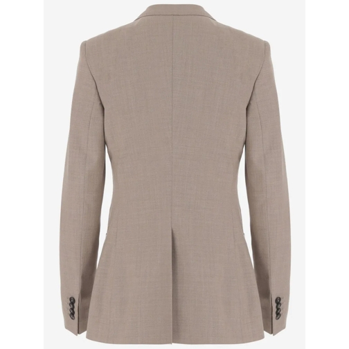 Tagliatore Blazer Virgin Wool Jacket Neutrals (Image 2)