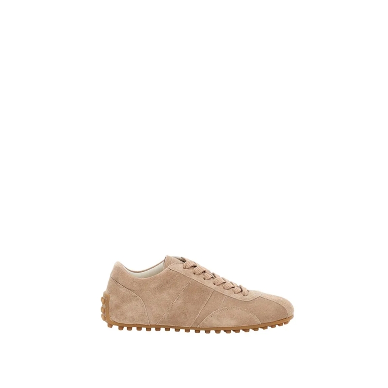 Tod's Low-Top-Sneaker Panelled Light Pink Sneakers With Lace-Up Fastenin Pink