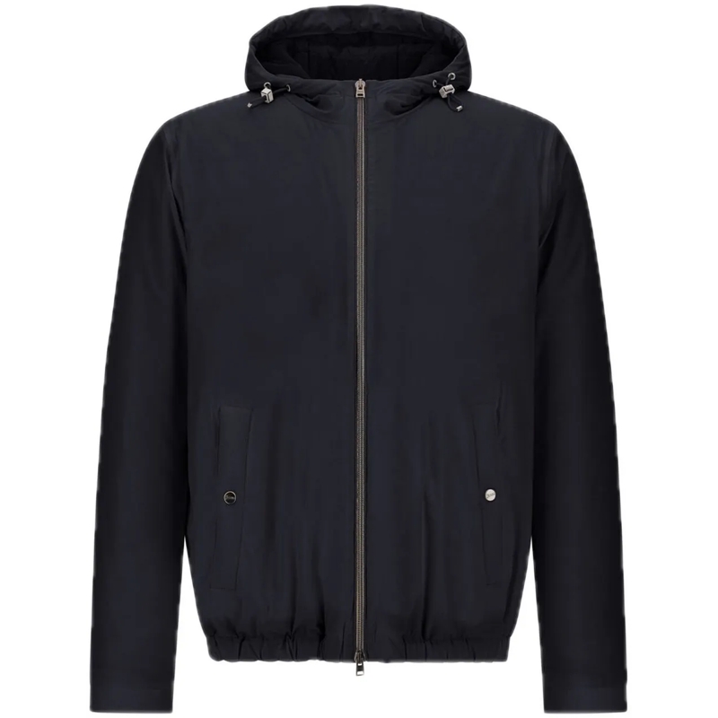 Herno Daunenjacke Jas blauw blau