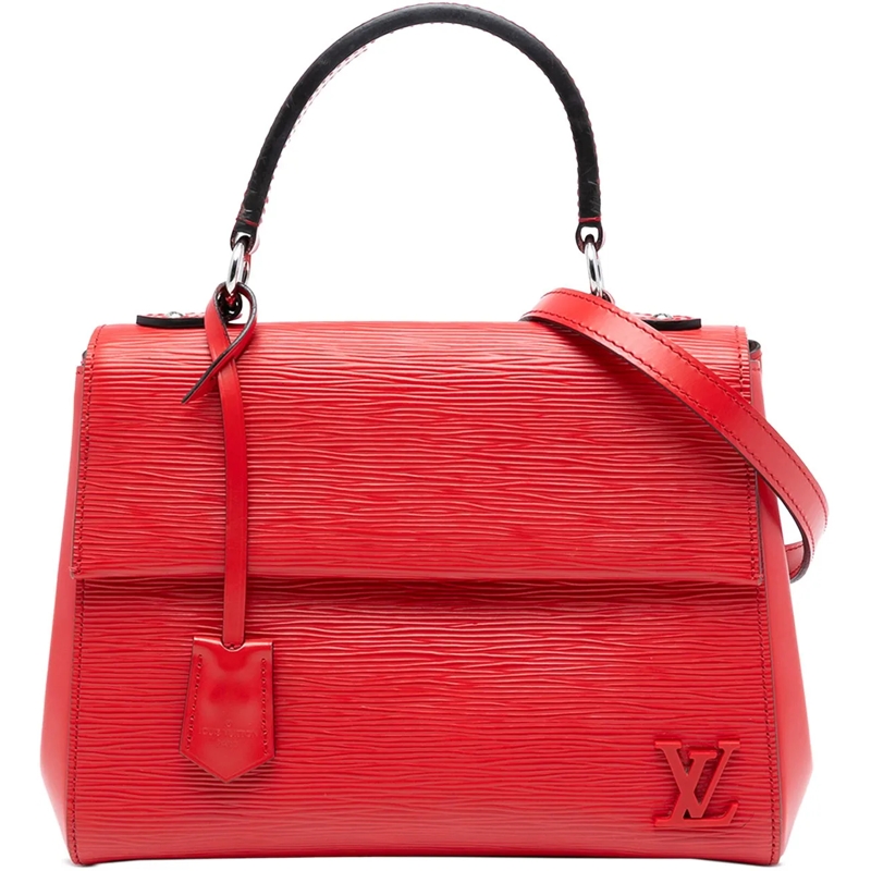 Louis Vuitton Schultertasche Epi Cluny BB rot