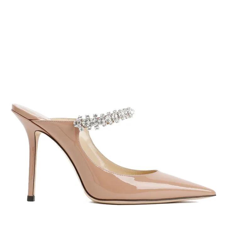 Jimmy Choo Pumps & High Heels - Bing 100 Sandals - Gr. 39 (EU) - in Beige - für Damen