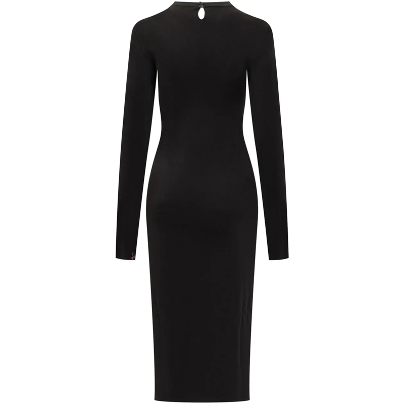 Stella McCartney Maxikleid Abito Studs schwarz(Image 2)