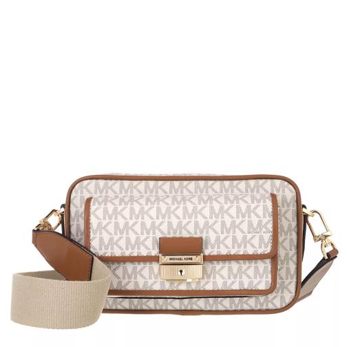 MICHAEL Michael Kors Medium Pckt Camera Xbody Vanilla/Acrn Camera Bag