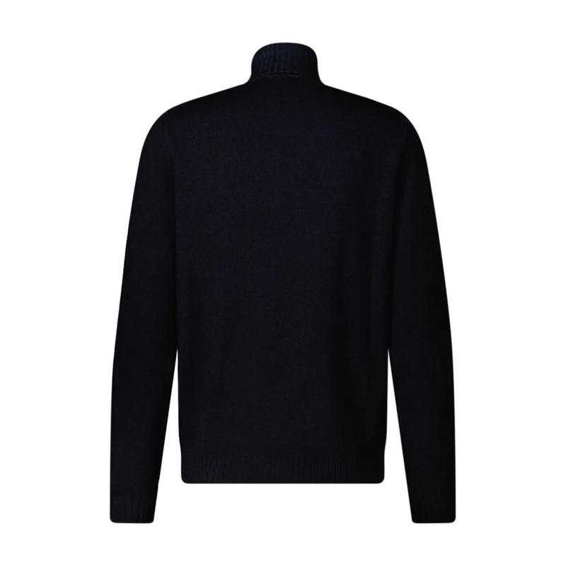 FILIPPO DE LAURENTIIS Pull à col roulé Rollkragenpullover aus Merinowolle grau(Image 5)