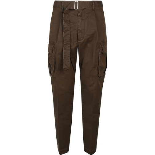 Dsquared2 Casual Broek Hunter One Pleat Pant Green grün