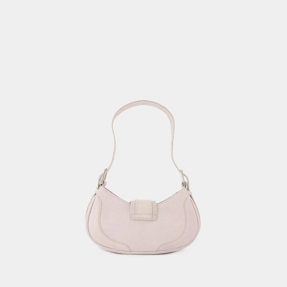 Osoi Roze leren schoudertas met magnetische sluiting Pink Dames