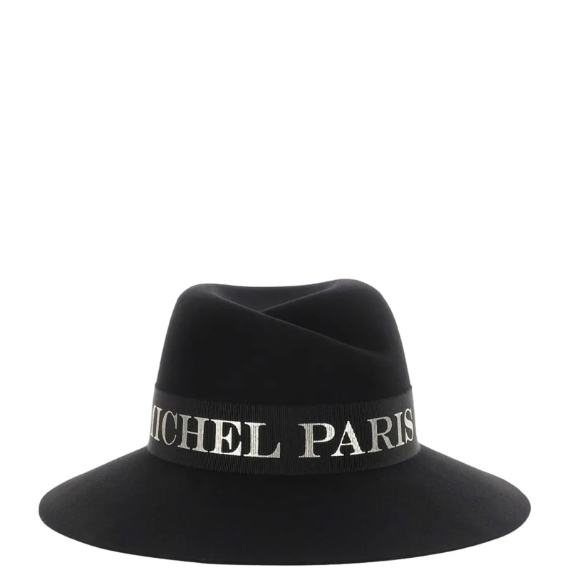 Maison Michel Hoed Virginie Hat Black
