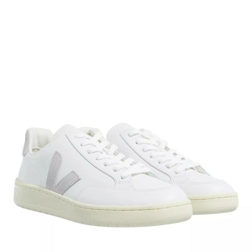Veja V-12 Extra White Light Grey Low-Top Sneaker